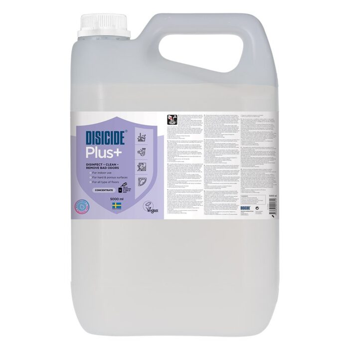 Disicide disinfectant and cleaner plus+ for surfaces and floors 5lt Rasoigoodfellas