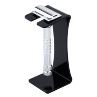 Stand for Safety Razor Black - Pearl Shaving