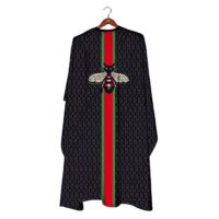 Barber Cape Style Gucci red black - The Shave Factory