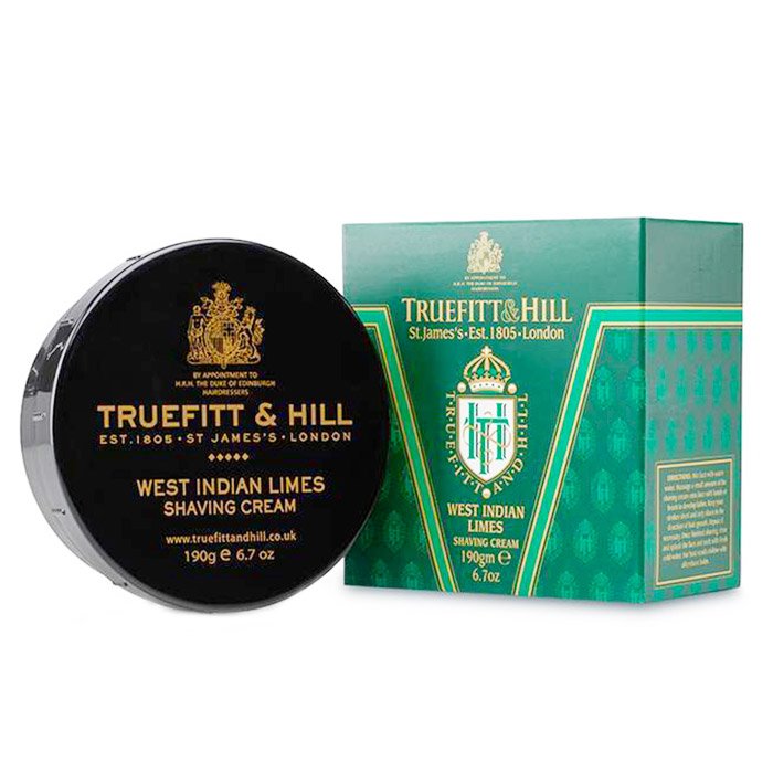 Shaving Cream West indian Limes 190ml - Truefitt & Hill