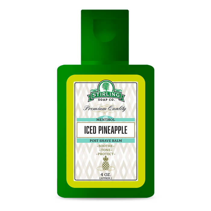 Stirling Soap Company aftershave balm iced pineapple 118ml Rasoigoodfellas