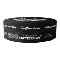 Hair pomade Clay matte with shea butter 150ml - 99 The Shave Factory