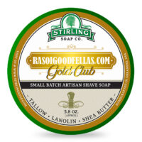 Shaving soap Gold Club 170ml - Stirling Soap Co.