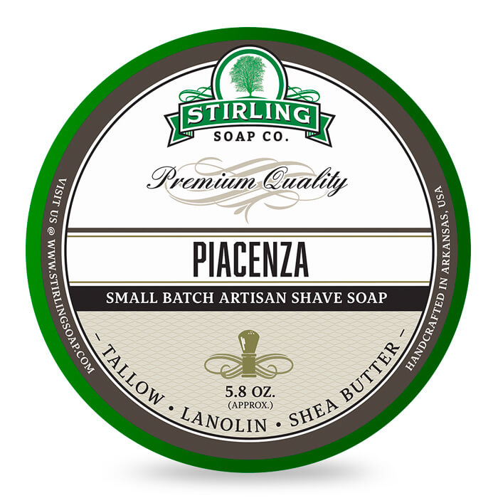 Shaving soap Piacenza 170ml - Stirling Soap Co.