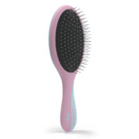 Professional Hair brush Duo with magnetic system rose/light blue - Kiepe
